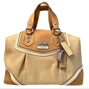 Coach soft leather medium-sized satchel